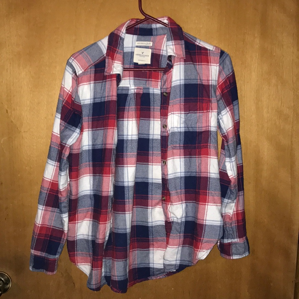 Flannel American eagle